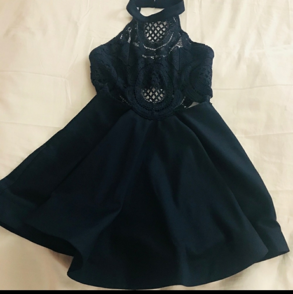 Beautiful high neck dress